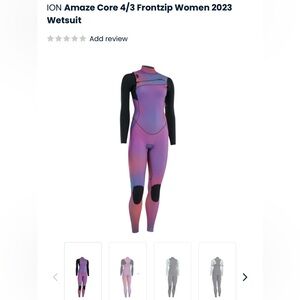 Brand New Ion 4/3 wetsuit
